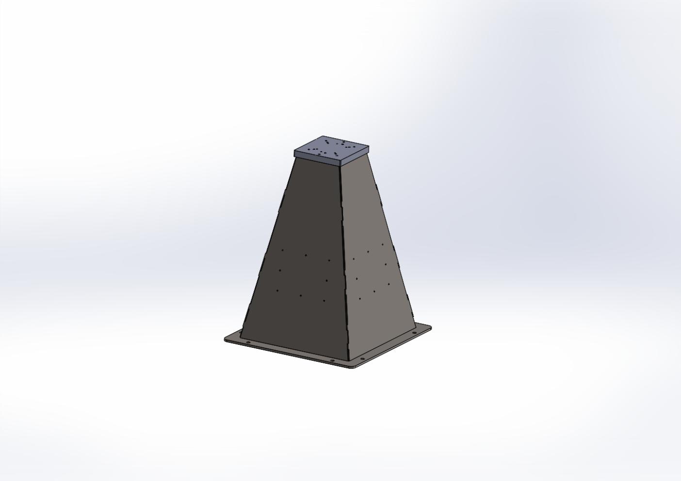 RoboRuka Fixed steel robot pedestal